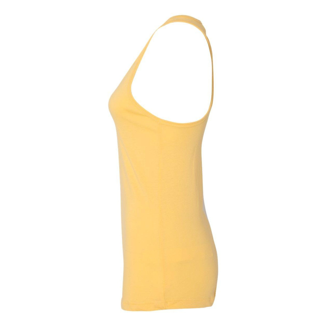 Banana Cream - Side - Next Level Women's Ideal Racerback Tank