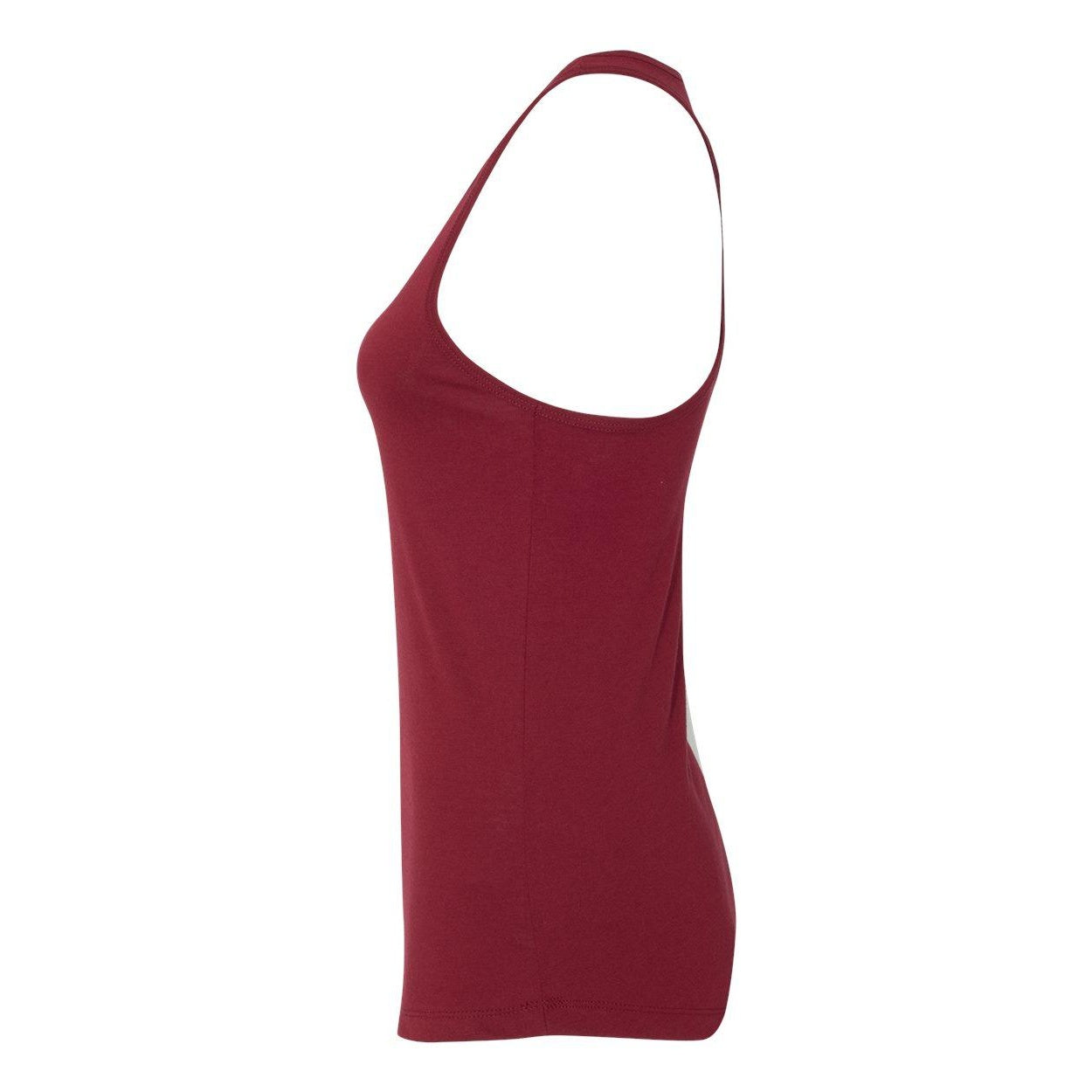 Cardinal - Side - Next Level Women's Ideal Racerback Tank