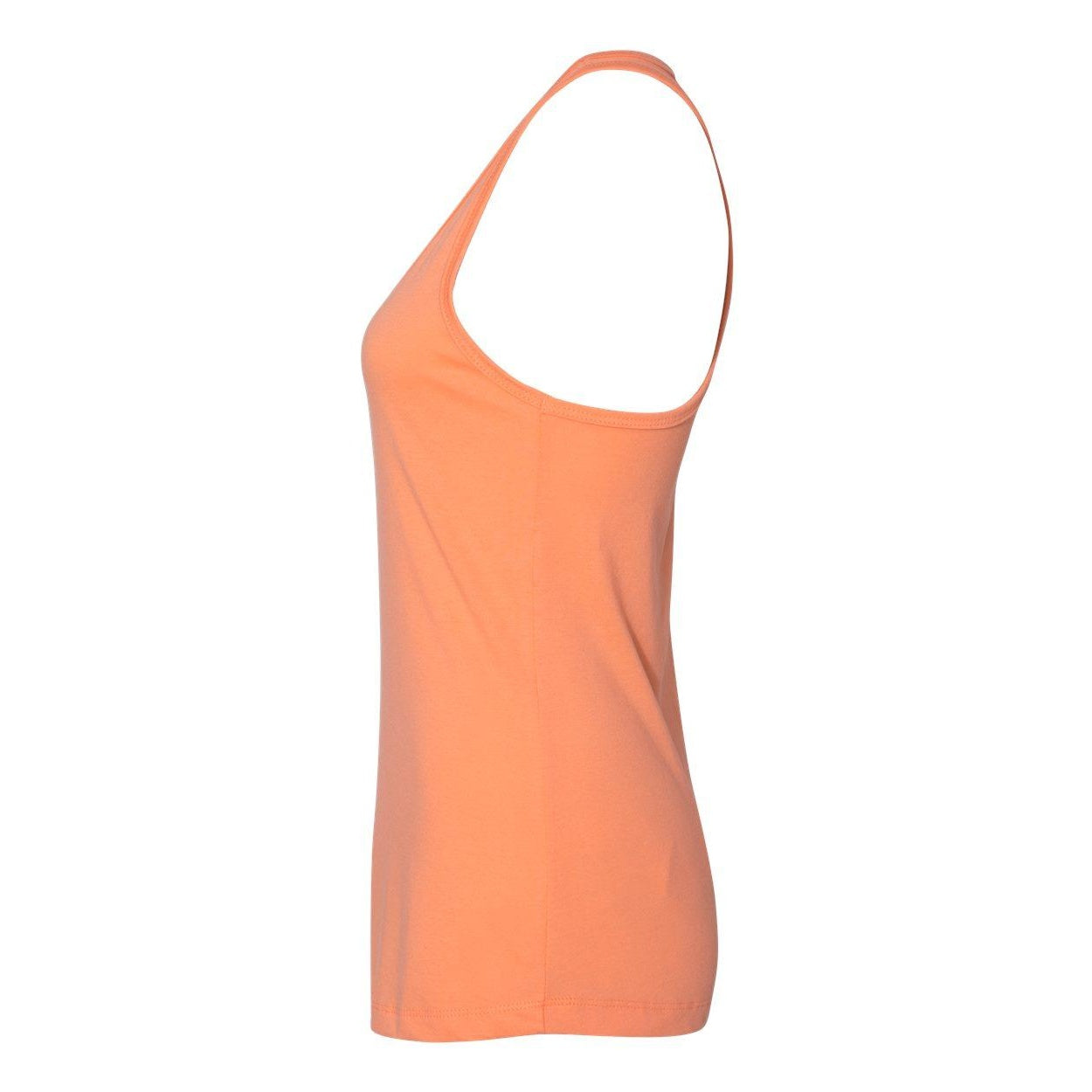 Light Orange - Side - Next Level Women's Ideal Racerback Tank