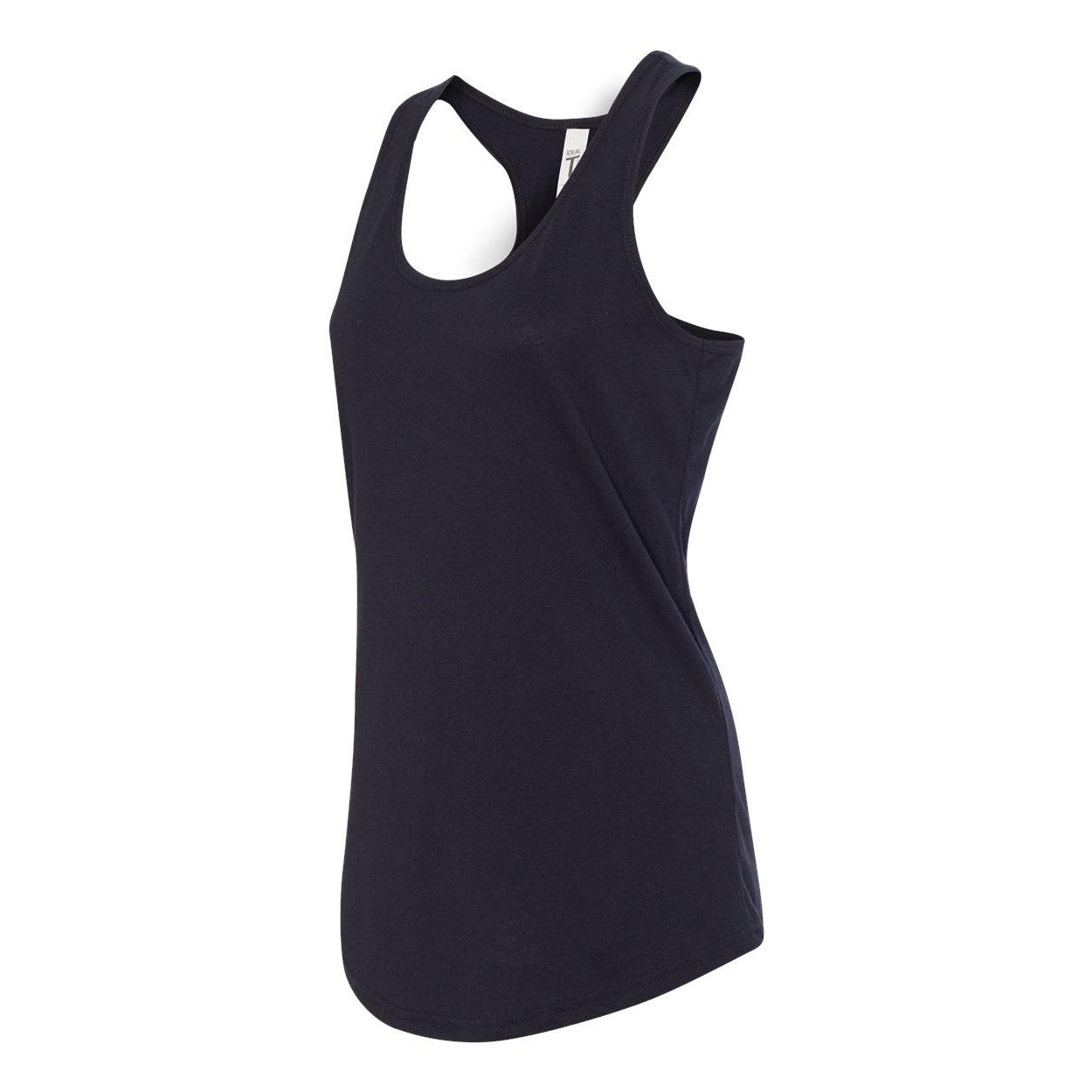 Black - Side - Next Level Women's Ideal Racerback Tank