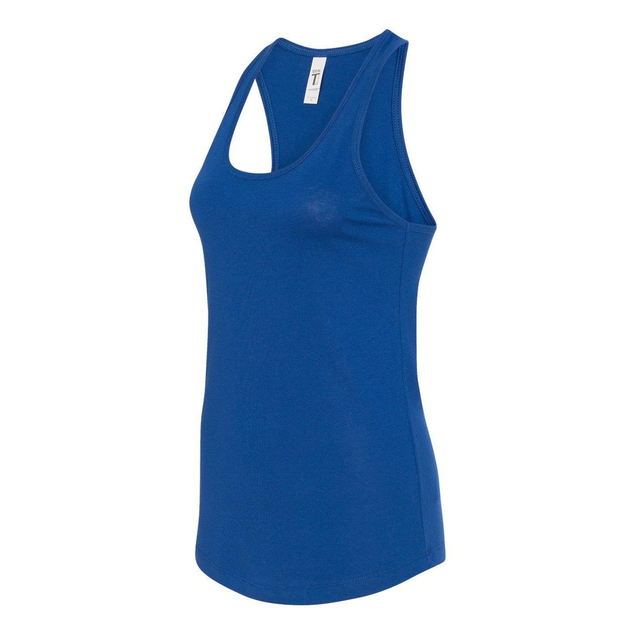 Royal - Side - Next Level Women's Ideal Racerback Tank