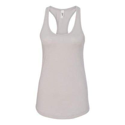 Silver - Front - Next Level Women's Ideal Racerback Tank