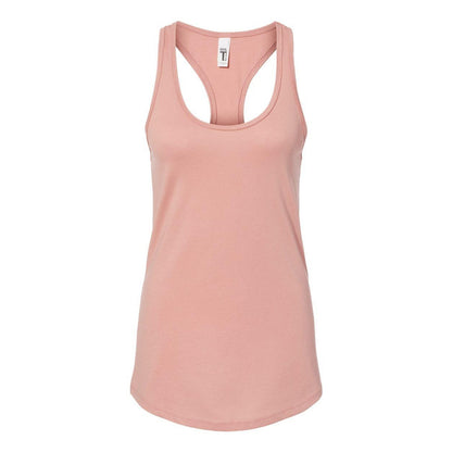 Desert Pink - Front - Next Level Women's Ideal Racerback Tank