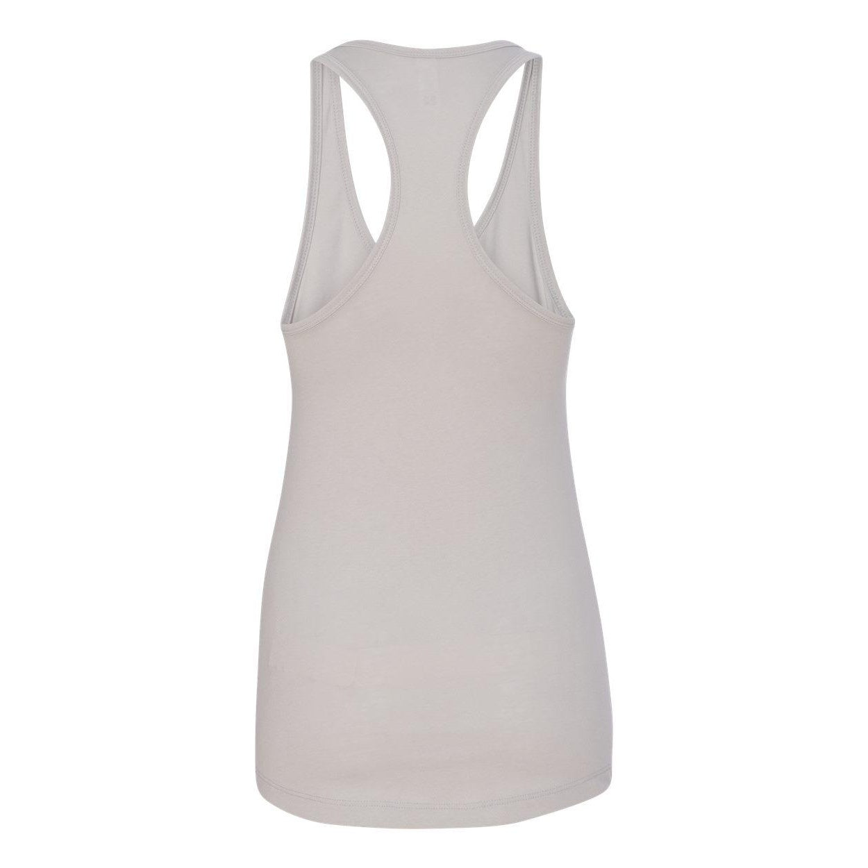 Silver - Back - Next Level Women's Ideal Racerback Tank