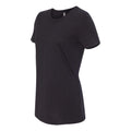 Black - Side - Next Level Women's Ideal T-Shirt