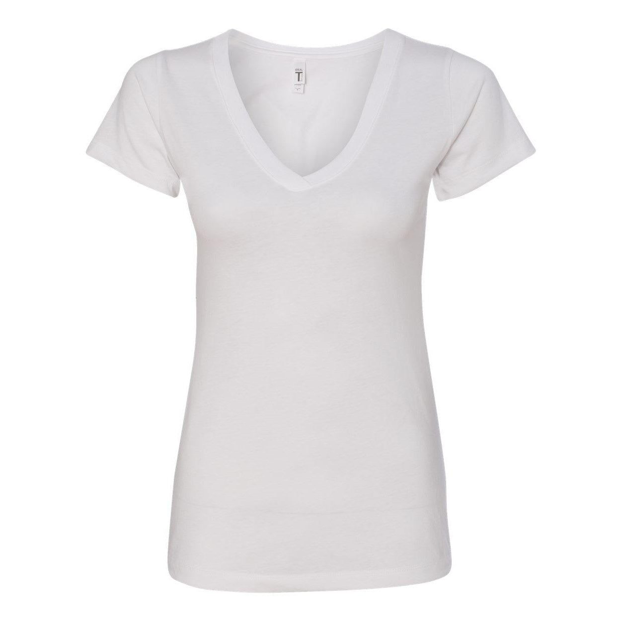 White - Front - Next Level Women's Ideal V-Neck T-Shirt