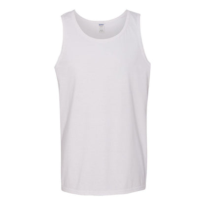 White - Front - Gildan Heavy Cotton Tank Top
