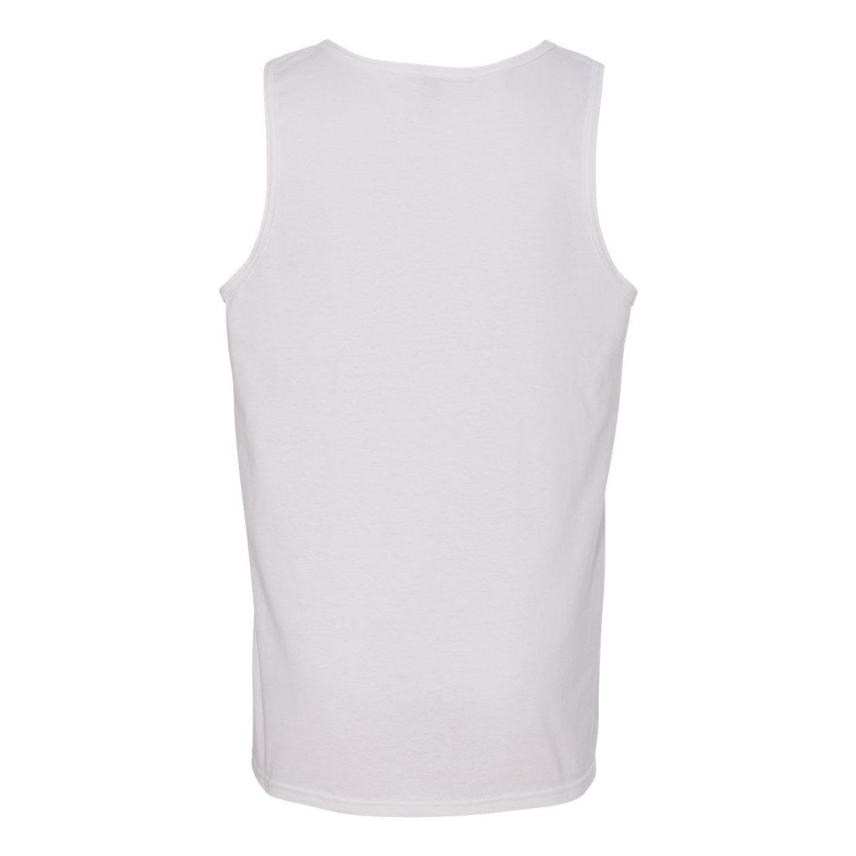 White - Back - Gildan Heavy Cotton Tank Top