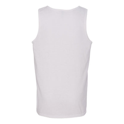 White - Back - Gildan Heavy Cotton Tank Top