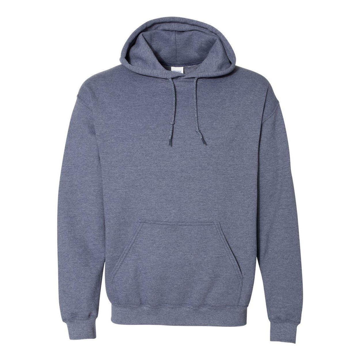 Heather Sport Dark Navy - Front - Gildan Heavy Blend Hooded Sweatshirt