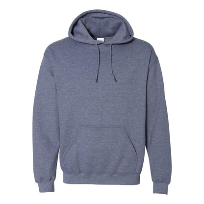 Heather Sport Dark Navy - Front - Gildan Heavy Blend Hooded Sweatshirt