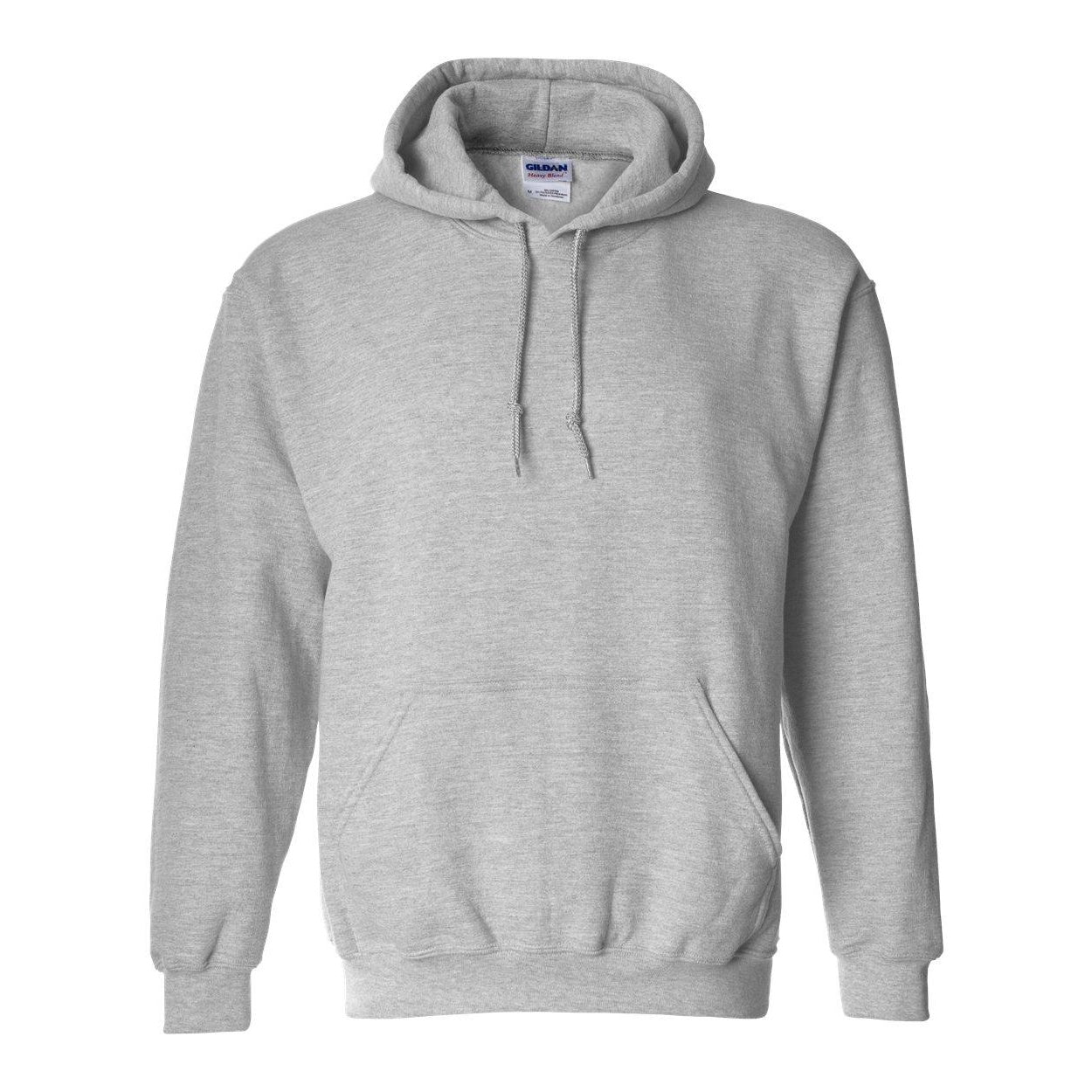Sport Grey - Front - Gildan Heavy Blend Hooded Sweatshirt