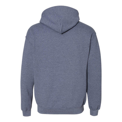 Heather Sport Dark Navy - Back - Gildan Heavy Blend Hooded Sweatshirt