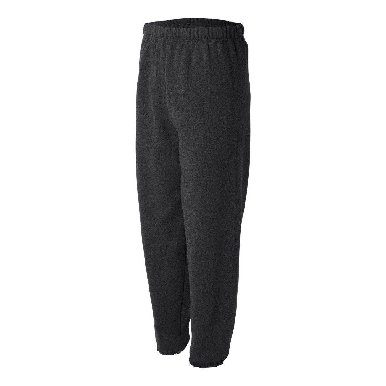 Black Heather - Side - JERZEES NuBlend Sweatpants