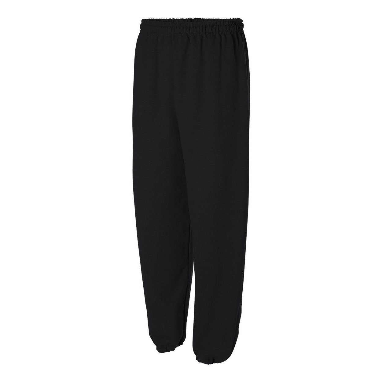 Black - Side - Gildan Heavy Blend Sweatpants