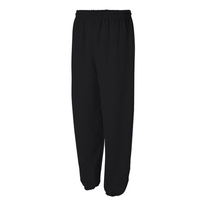 Black - Side - Gildan Heavy Blend Sweatpants