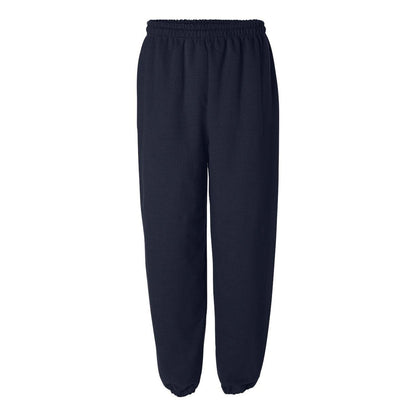 Navy - Front - Gildan Heavy Blend Sweatpants