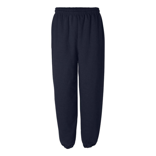 Navy - Front - Gildan Heavy Blend Sweatpants