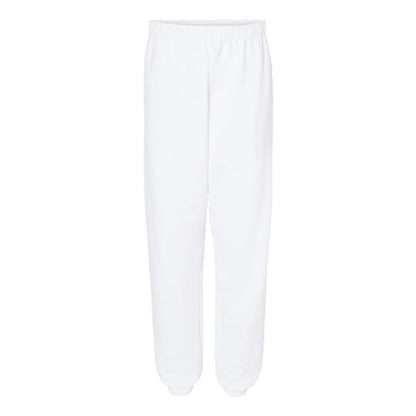 White - Front - Gildan Heavy Blend Sweatpants
