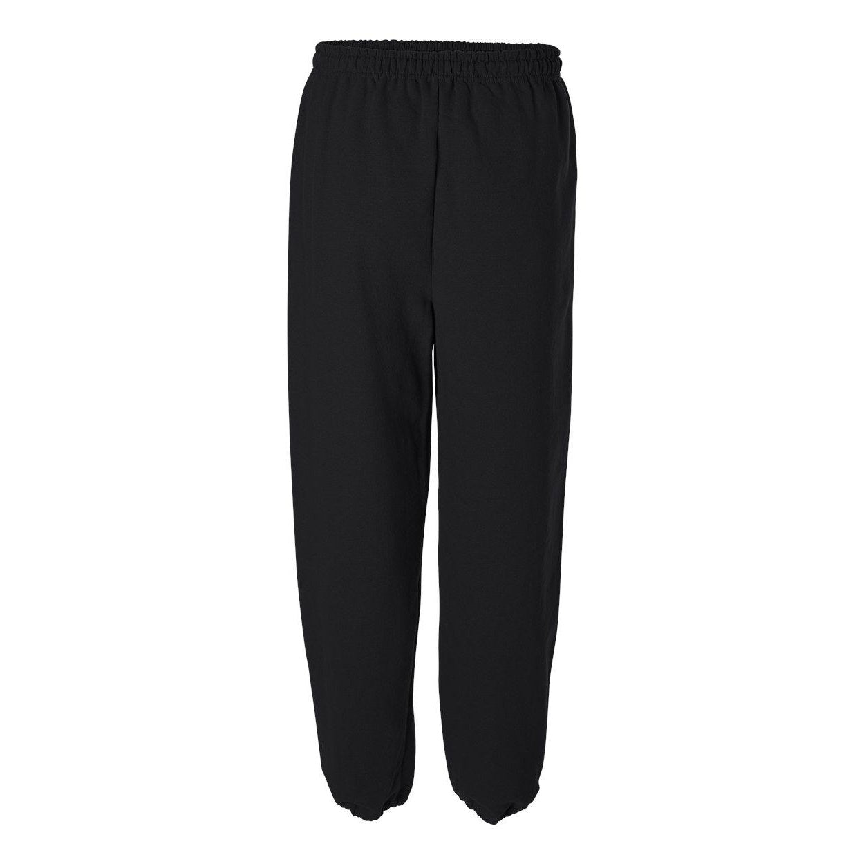 Black - Back - Gildan Heavy Blend Sweatpants