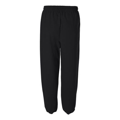 Black - Back - Gildan Heavy Blend Sweatpants