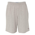 Oxford Grey - Front - Champion Cotton Jersey 9 Shorts with Pockets