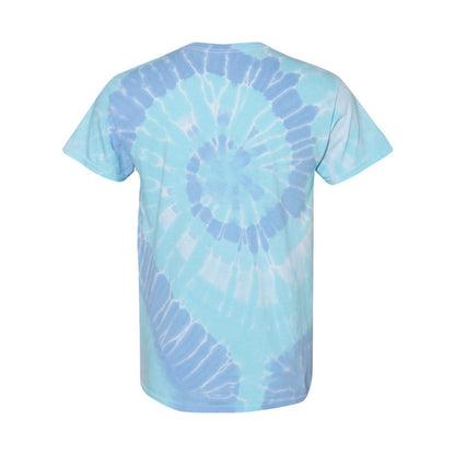 Wildflower - Back - Dyenomite Multi-Color Spiral Tie-Dyed T-Shirt