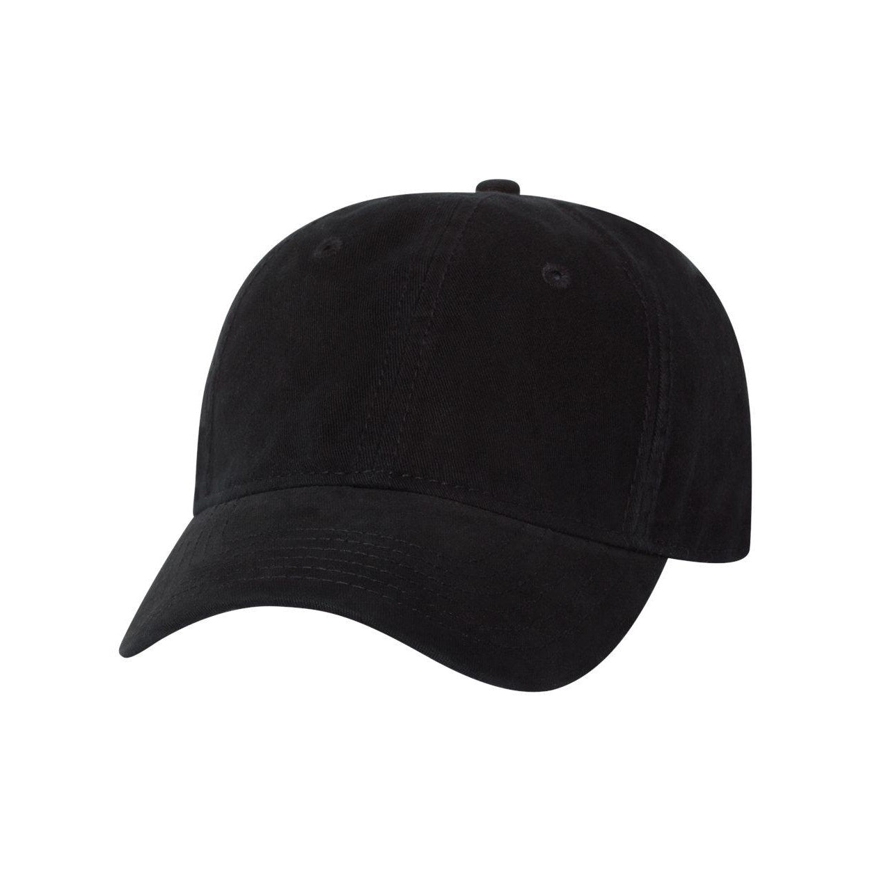 Black - Front - Sportsman Unstructured Cap
