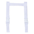 White - Back - Alpine Fleece Blanket Strap