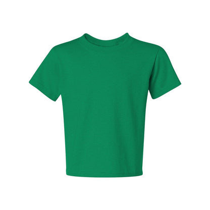 Kelly - Front - JERZEES Dri-Power Youth 50-50 T-Shirt