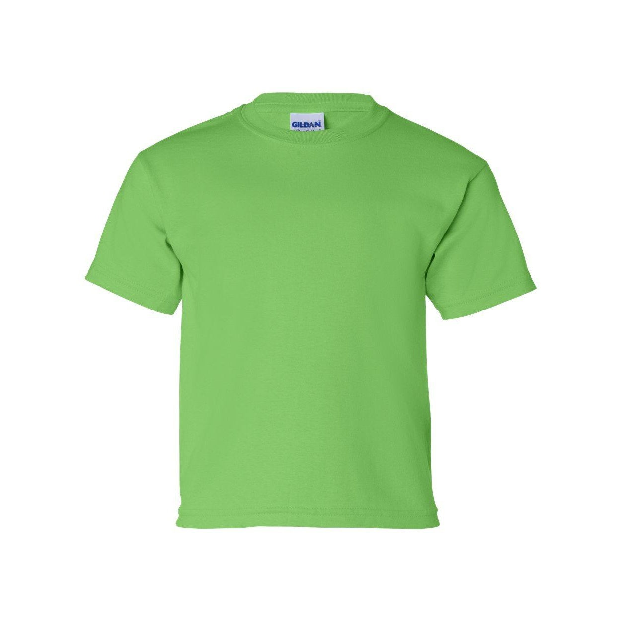 Lime - Front - Gildan Ultra Cotton Youth T-Shirt