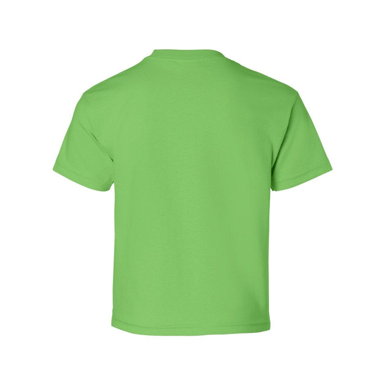 Lime - Back - Gildan Ultra Cotton Youth T-Shirt