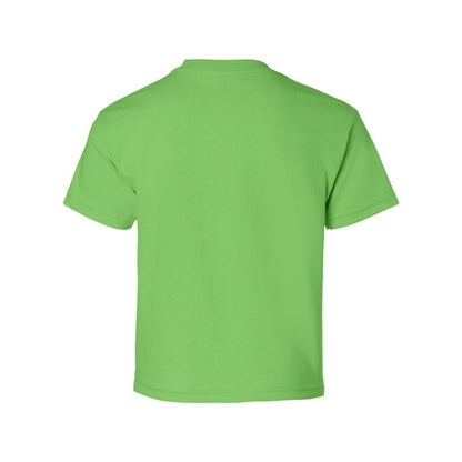 Lime - Back - Gildan Ultra Cotton Youth T-Shirt