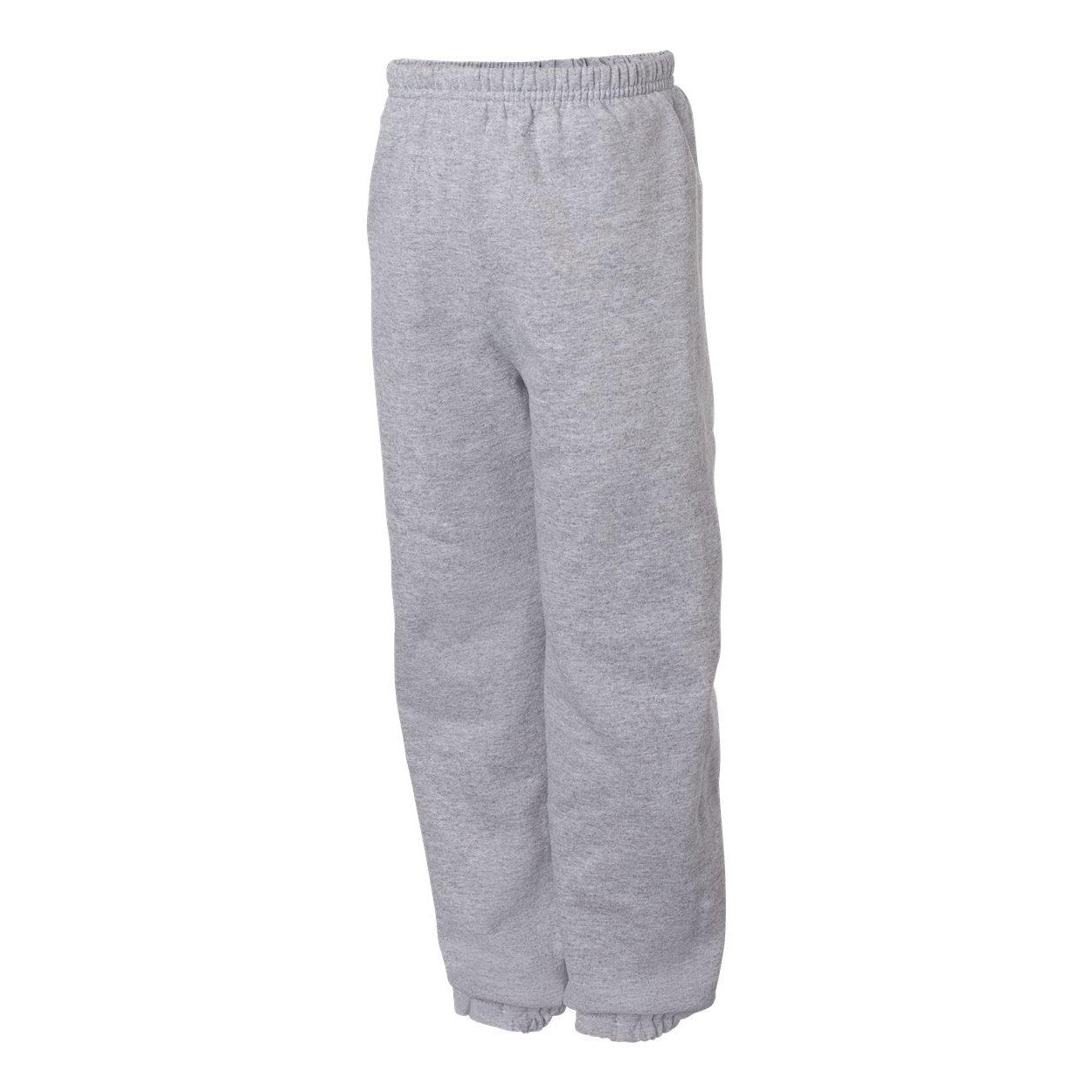 Sport Grey - Side - Gildan Heavy Blend Youth Sweatpants