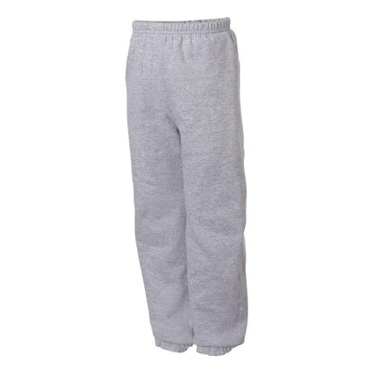 Sport Grey - Side - Gildan Heavy Blend Youth Sweatpants