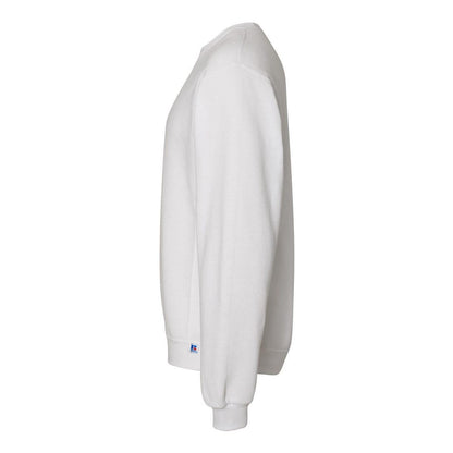 White - Side - Russell Athletic Dri Power Crewneck Sweatshirt