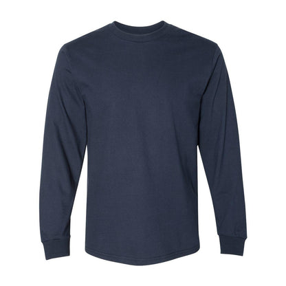 Black - Back - Gildan Hammer Long Sleeve T-Shirt