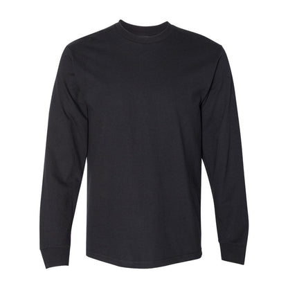 Black - Front - Gildan Hammer Long Sleeve T-Shirt