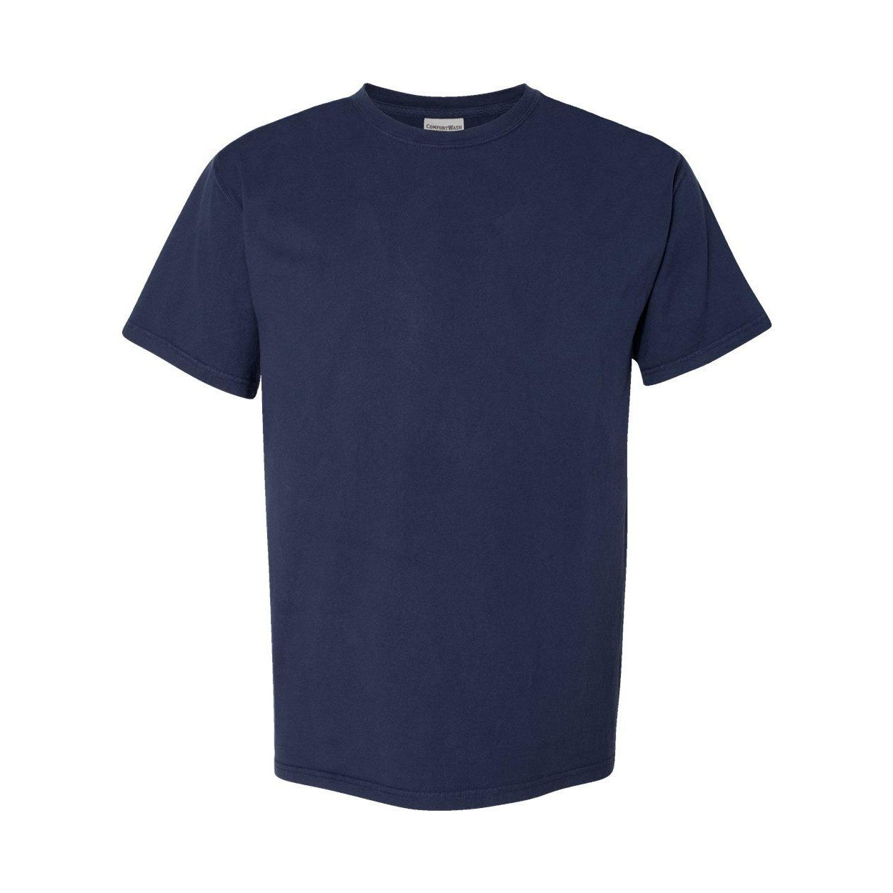 Navy - Front - ComfortWash by Hanes Garment-Dyed T-Shirt