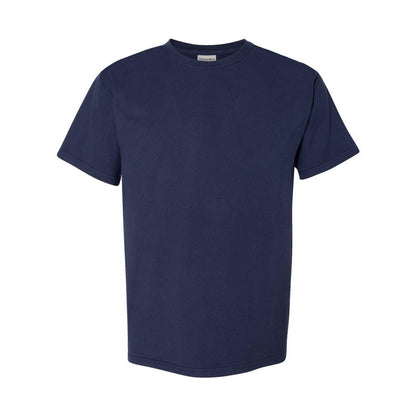 Navy - Front - ComfortWash by Hanes Garment-Dyed T-Shirt