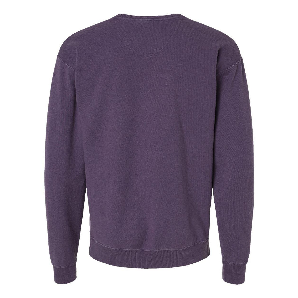Grape Soda - Back - ComfortWash by Hanes Garment-Dyed Unisex Crewneck Sweatshirt