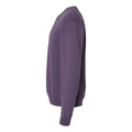 Grape Soda - Side - ComfortWash by Hanes Garment-Dyed Unisex Crewneck Sweatshirt