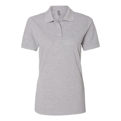 Athletic Heather - Front - JERZEES Women's 100% Ringspun Cotton Piqu Polo