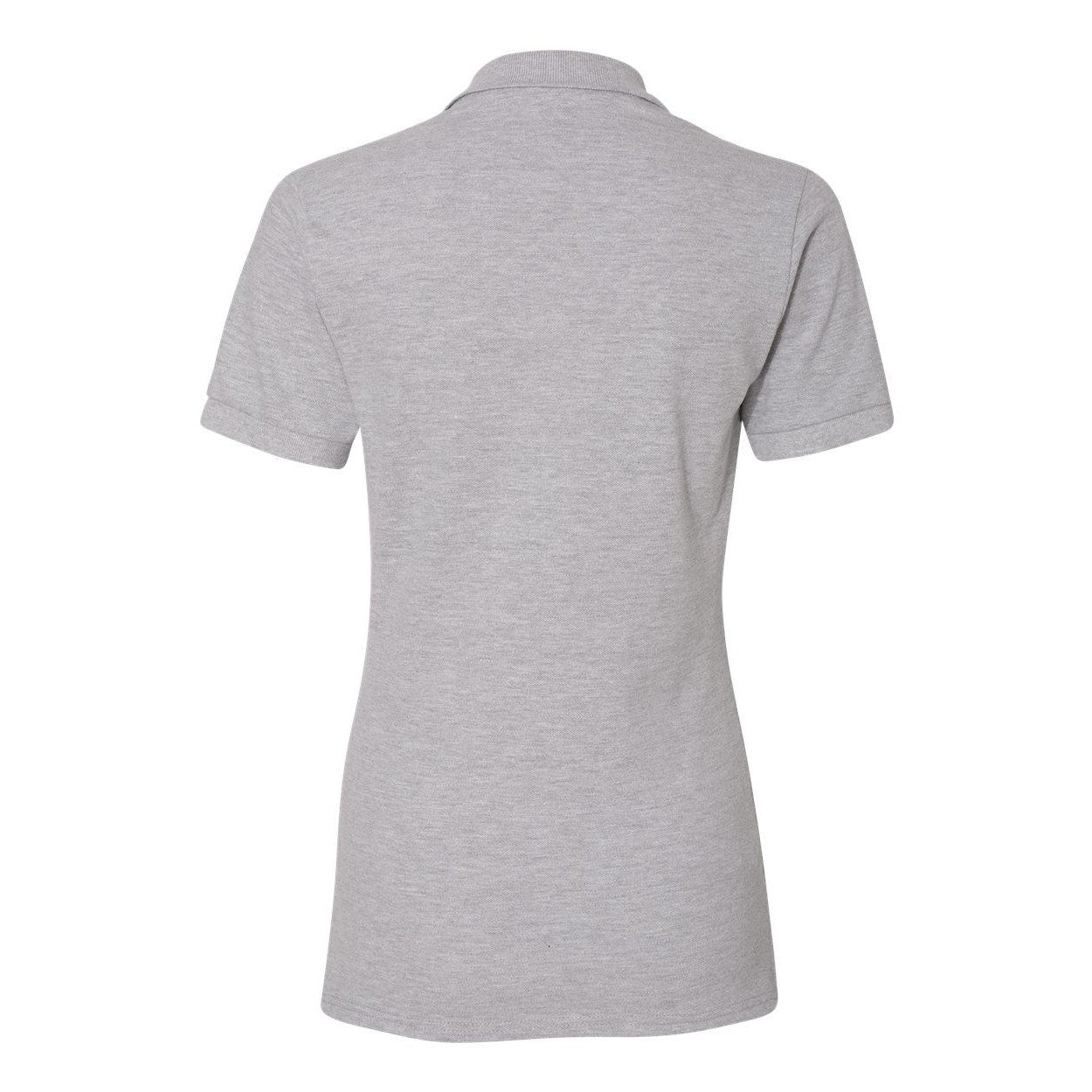 Athletic Heather - Back - JERZEES Women's 100% Ringspun Cotton Piqu Polo