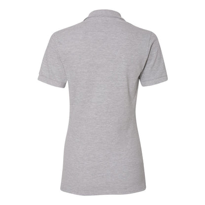Athletic Heather - Back - JERZEES Women's 100% Ringspun Cotton Piqu Polo