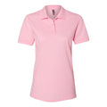 Classic Pink - Front - JERZEES Women's 100% Ringspun Cotton Piqu Polo