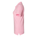 Classic Pink - Side - JERZEES Women's 100% Ringspun Cotton Piqu Polo