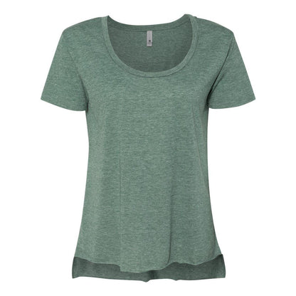 Desert Pink - Back - Next Level Women's Festival Scoop Neck T-Shirt