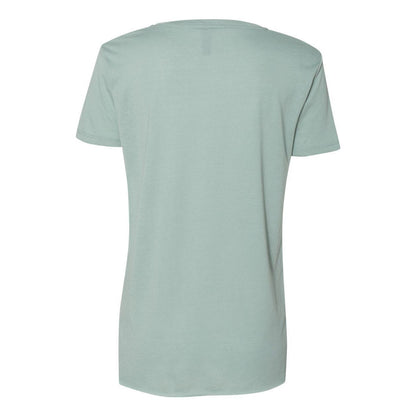 Stonewash Green - Side - Next Level Women's Festival Scoop Neck T-Shirt