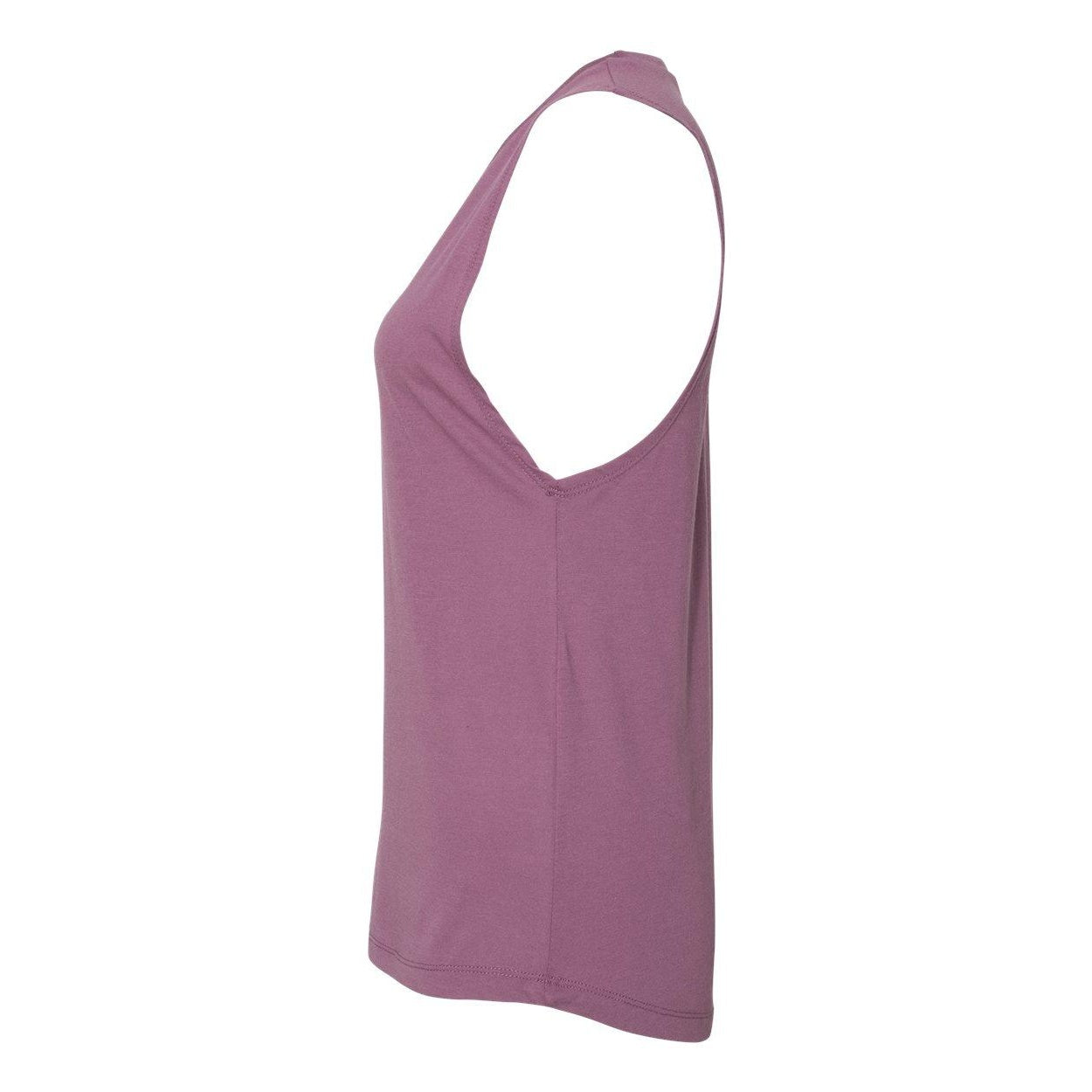 Stonewash Denim - Back - Next Level Womens Festival Muscle Tank
